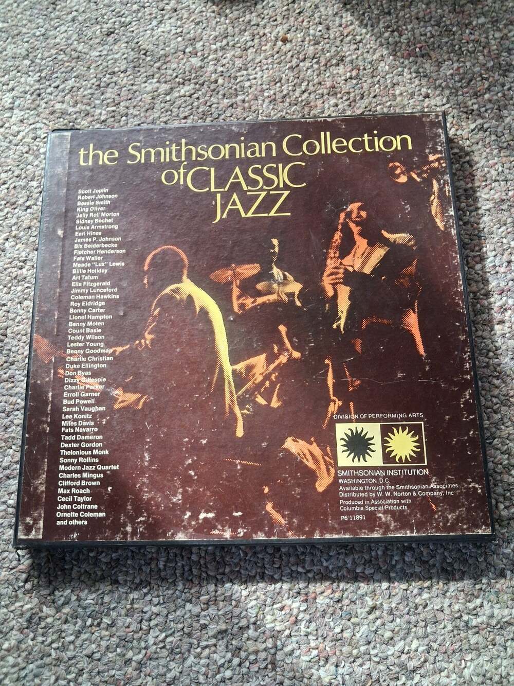 The Smithsonian Collection of Classic Jazz (1973 Box Set, 6-LPs + Booklet)